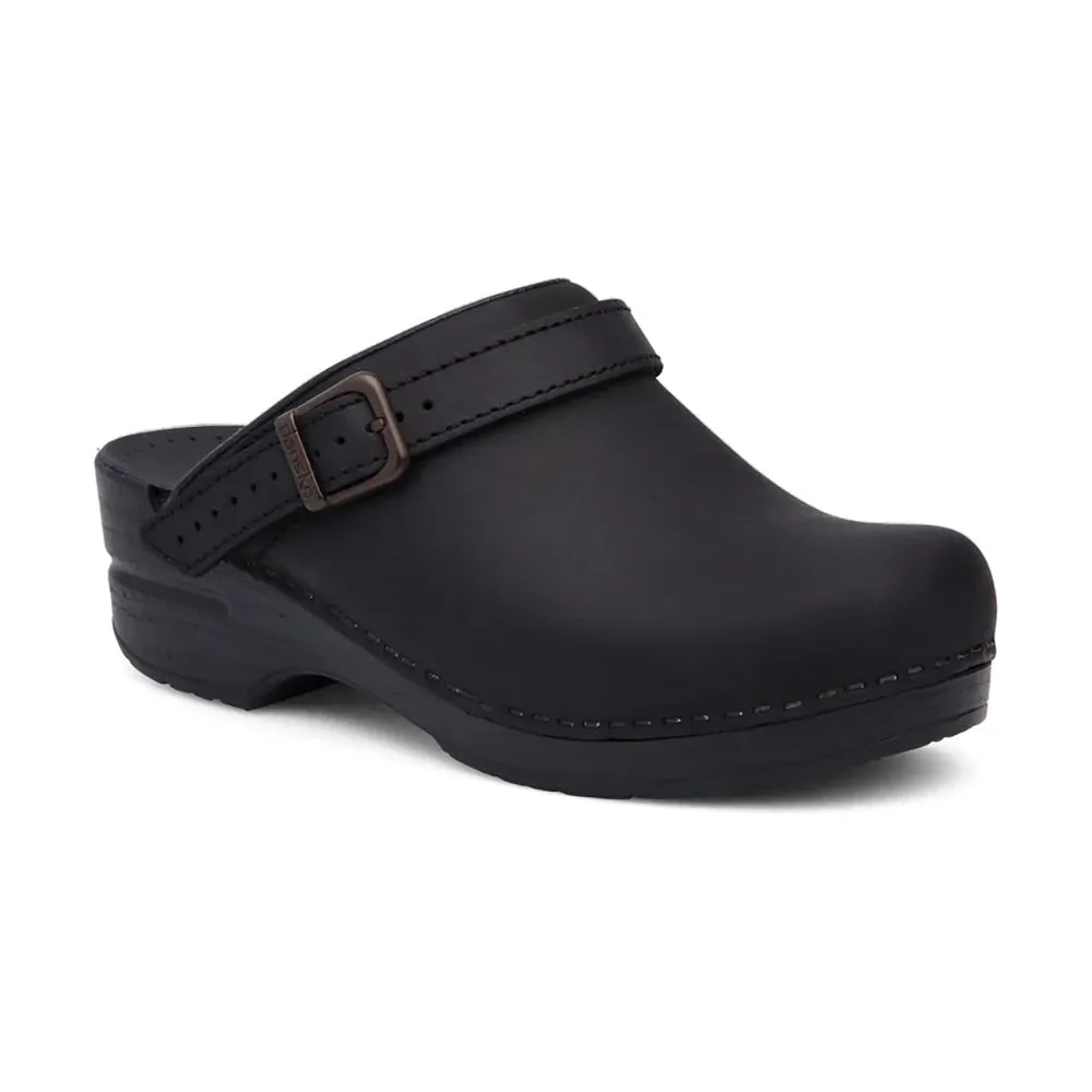 Dansko Ingrid Shoe Womens Shoes Black Oiled