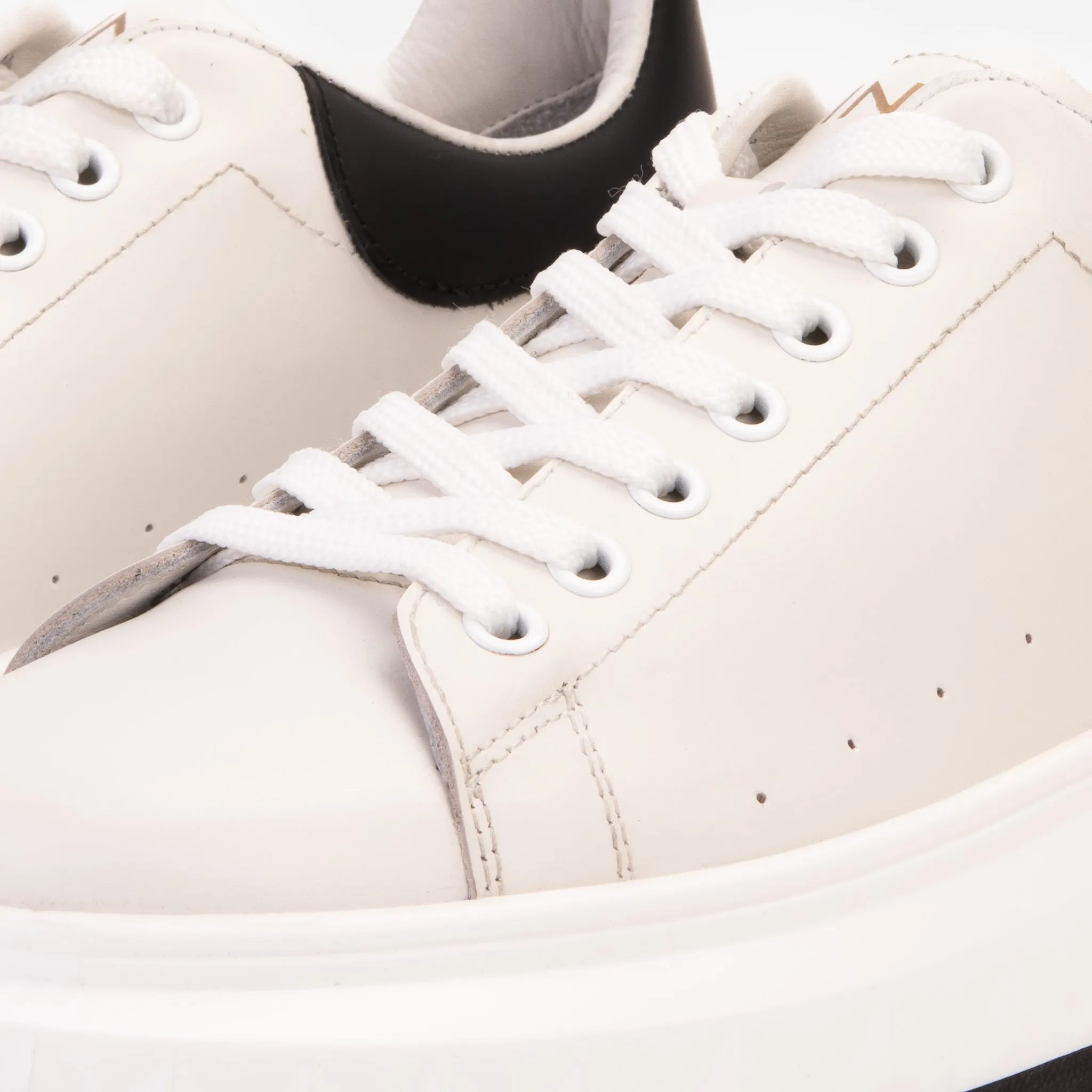 Insole-Tech The Linq White Leather Men Sneaker