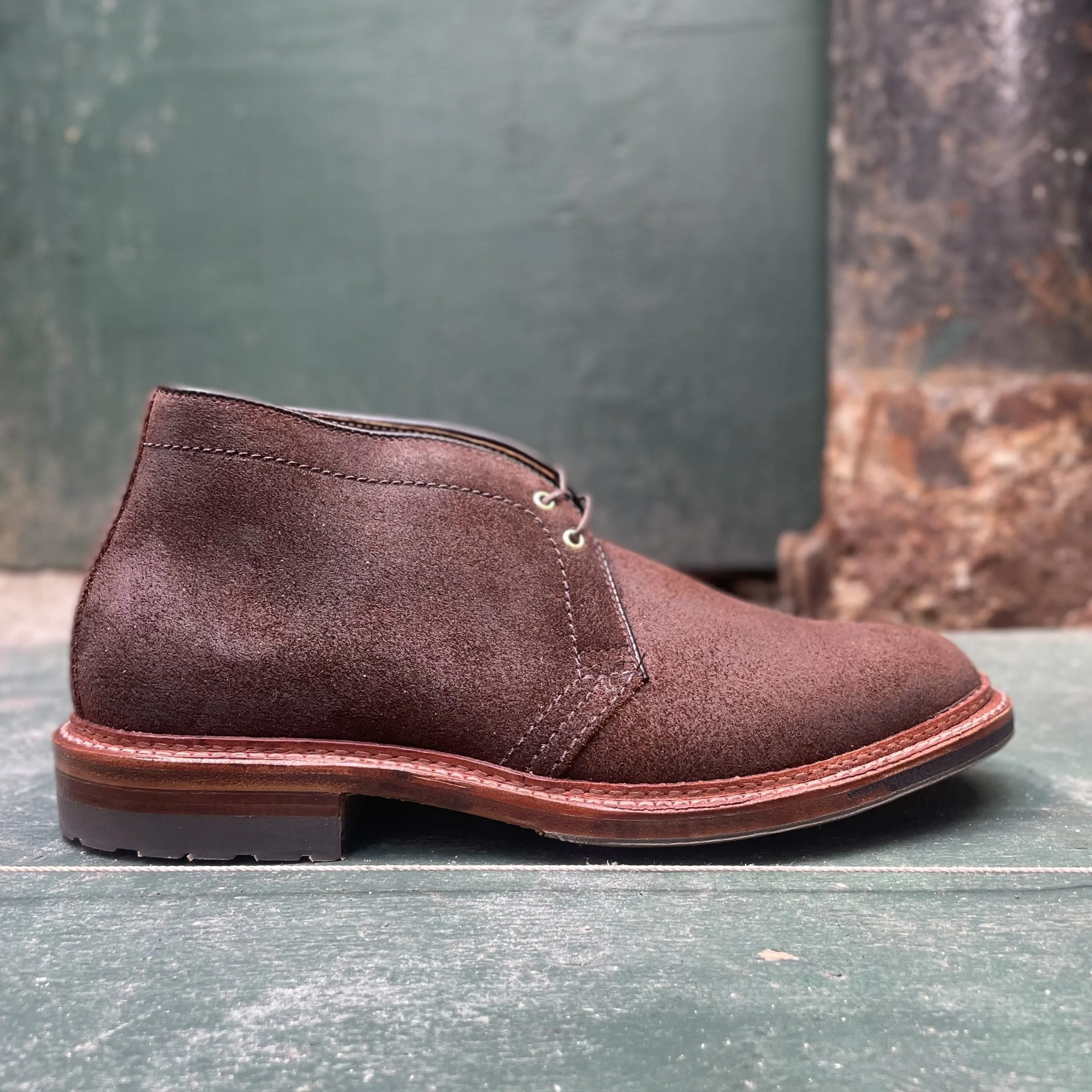 D1717C - Catskills Chukka Boot in Tobacco Reverse Chamois Fashion Focused