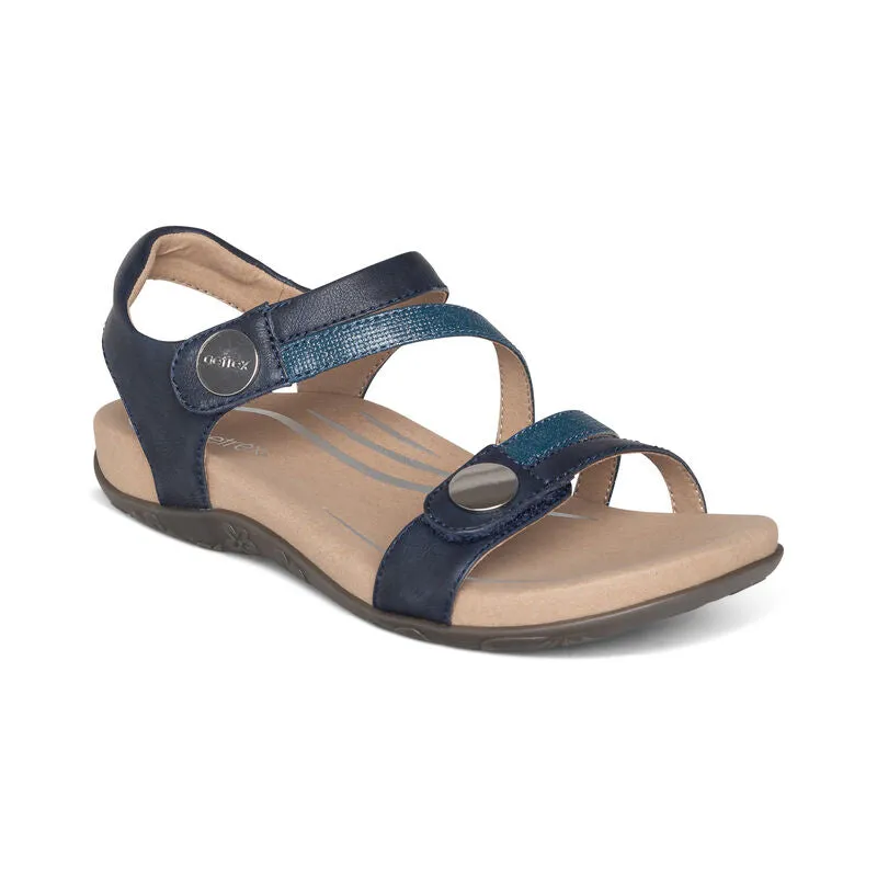 Jess Adjustable Quarter Strap Sandal Comfortable And Practical
