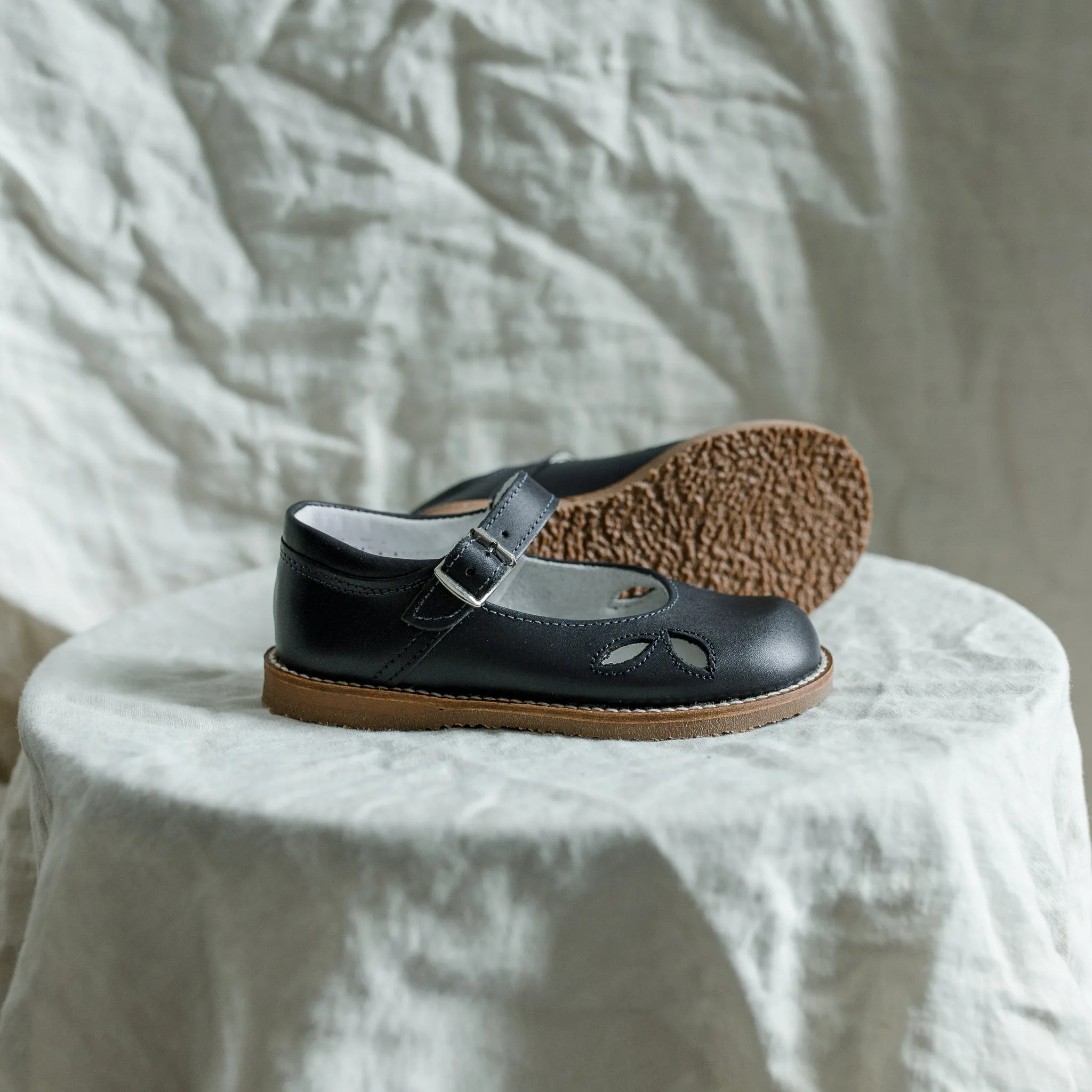 Josie Mary Jane - Navy Glittery Kids