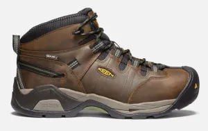 Keen Detroit XT Non-slip Waterproof Steel Toe Men's Boot in Brown/Bronze Green