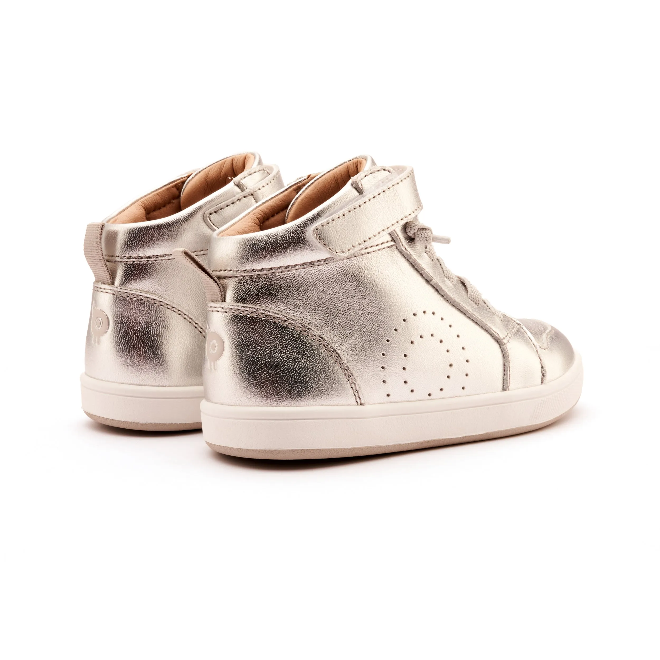 Keychain Details Old Soles Boy's and Girl's The Skill Casual Shoes - Silver