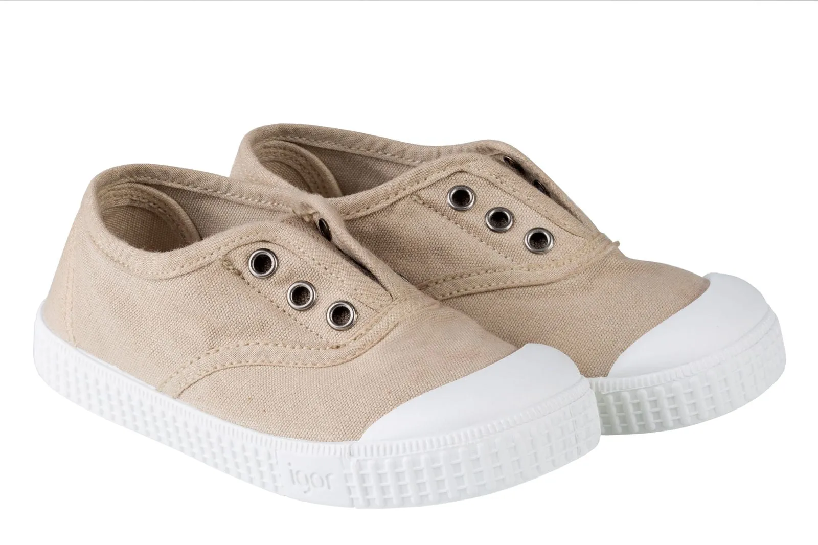Kids Selection Igor S10161 Boy's & Girl's Berri Shoes - Beige