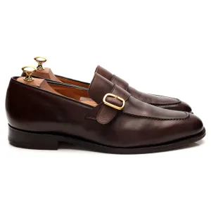 Urban Cool 'Kilburn' Dark Brown Leather Apron Monk UK 10 G