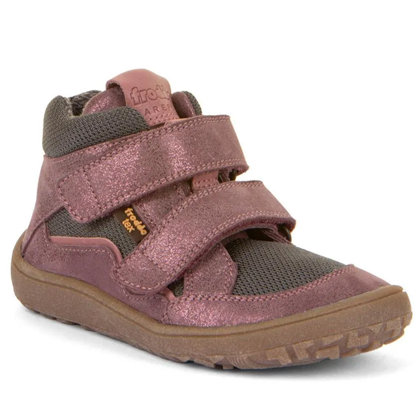 Lightweight kids' shoes Classic kids' looks Froddo Girl's Tex Autumn Barefoot Ankle Boots - Pink 