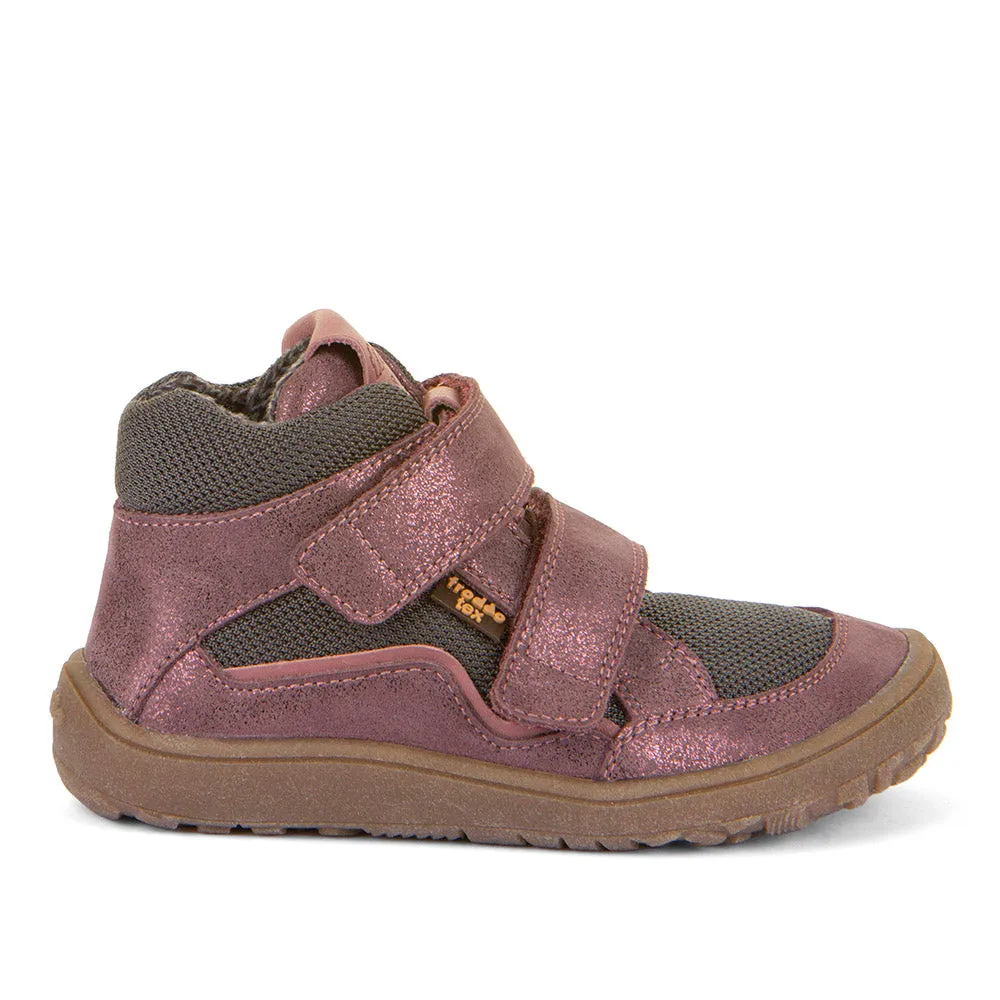 Label Details Froddo Girl's Tex Autumn Barefoot Ankle Boots - Pink 
