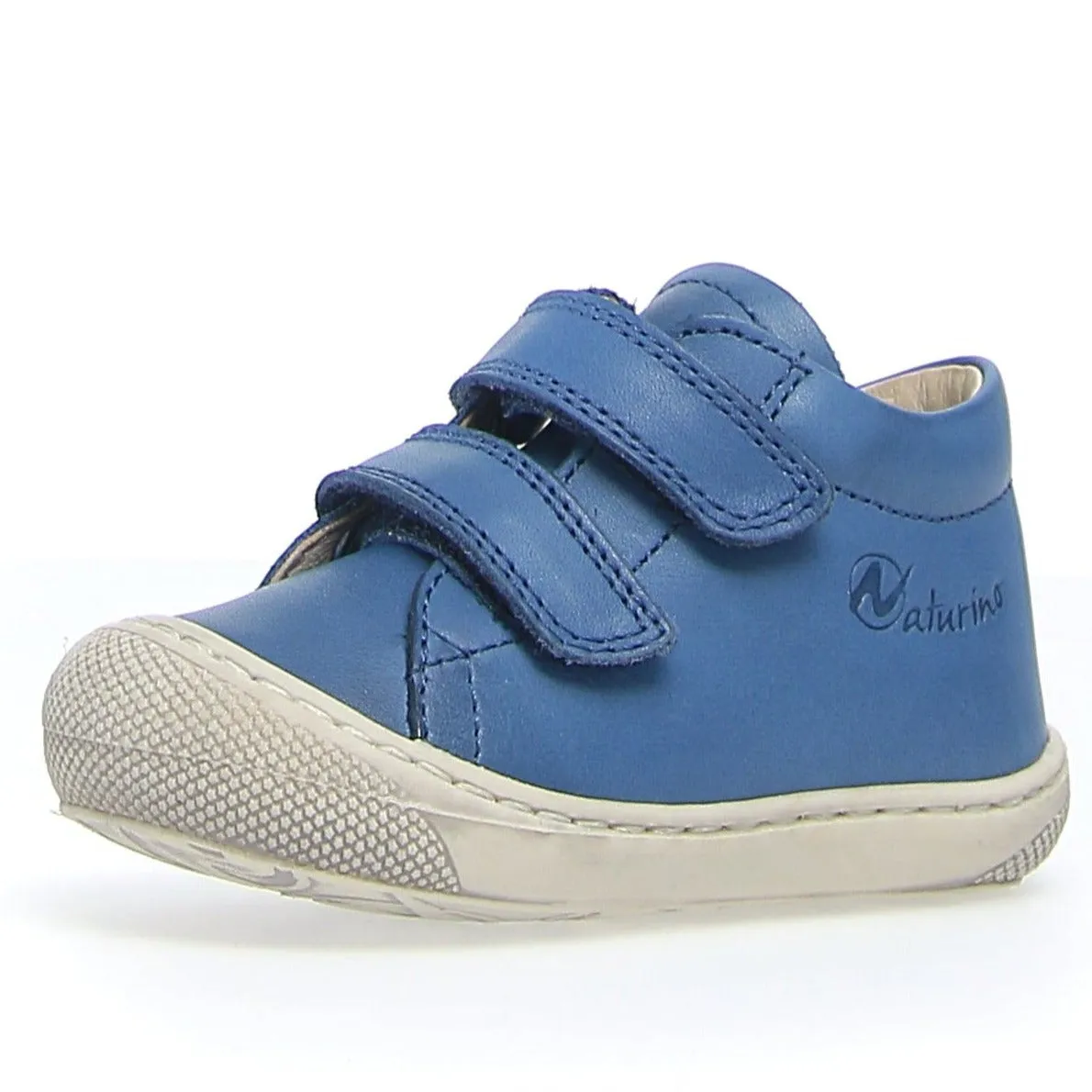 Naturino Girl's and Boy's Cocoon Vl Nappa Spazz. Sneakers - Azure Low - heeled kids' shoes Low - top kids' shoes