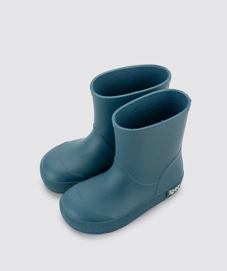 Lace Kids Igor Yogi Rain Boots, Petroleo