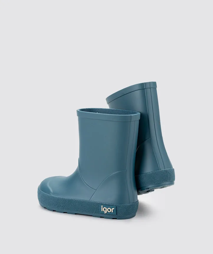 Lace Kids Igor Yogi Rain Boots, Petroleo