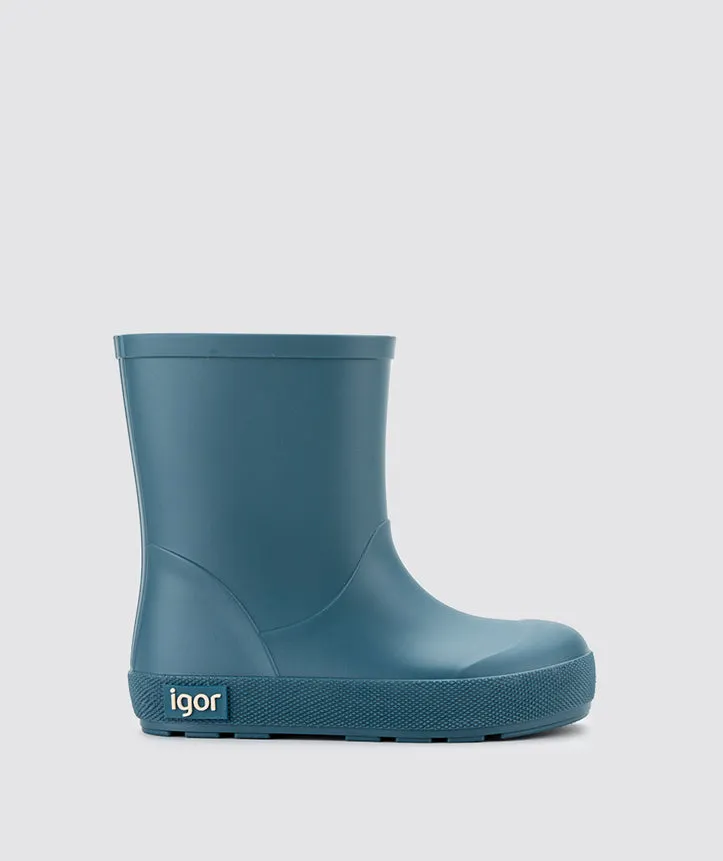 Lace Kids Igor Yogi Rain Boots, Petroleo