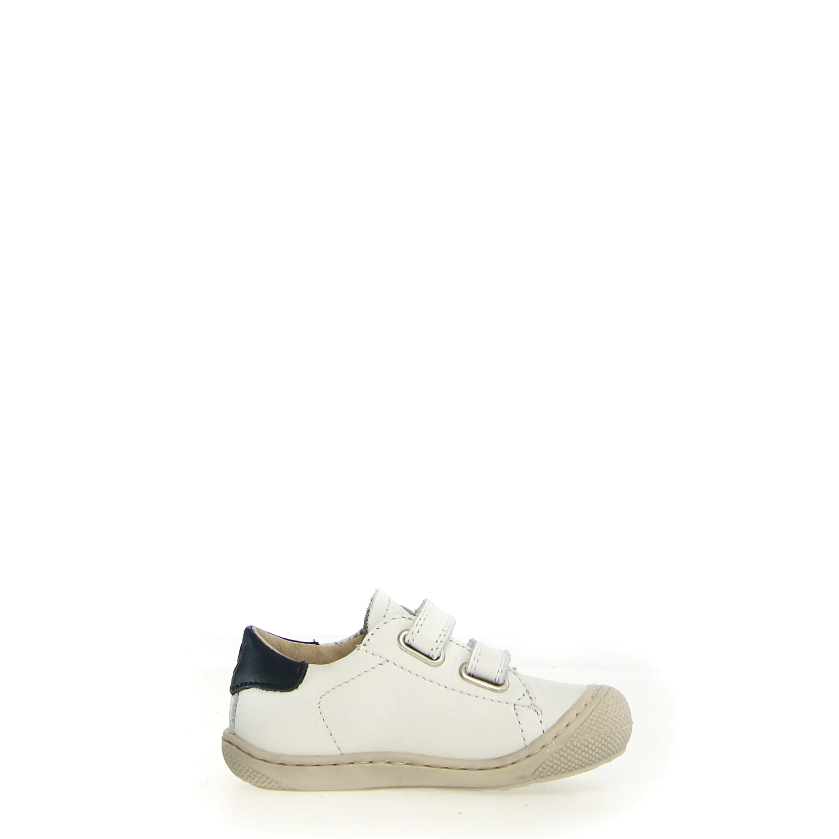 Lace Up Style Naturino Boy's and Girl's Cocoon Low 3 Vl Casual Shoes - White / Navy