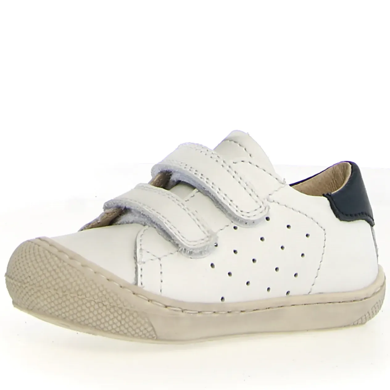Naturino Boy's and Girl's Cocoon Low 3 Vl Casual Shoes - White / Navy Winter kids' wear
