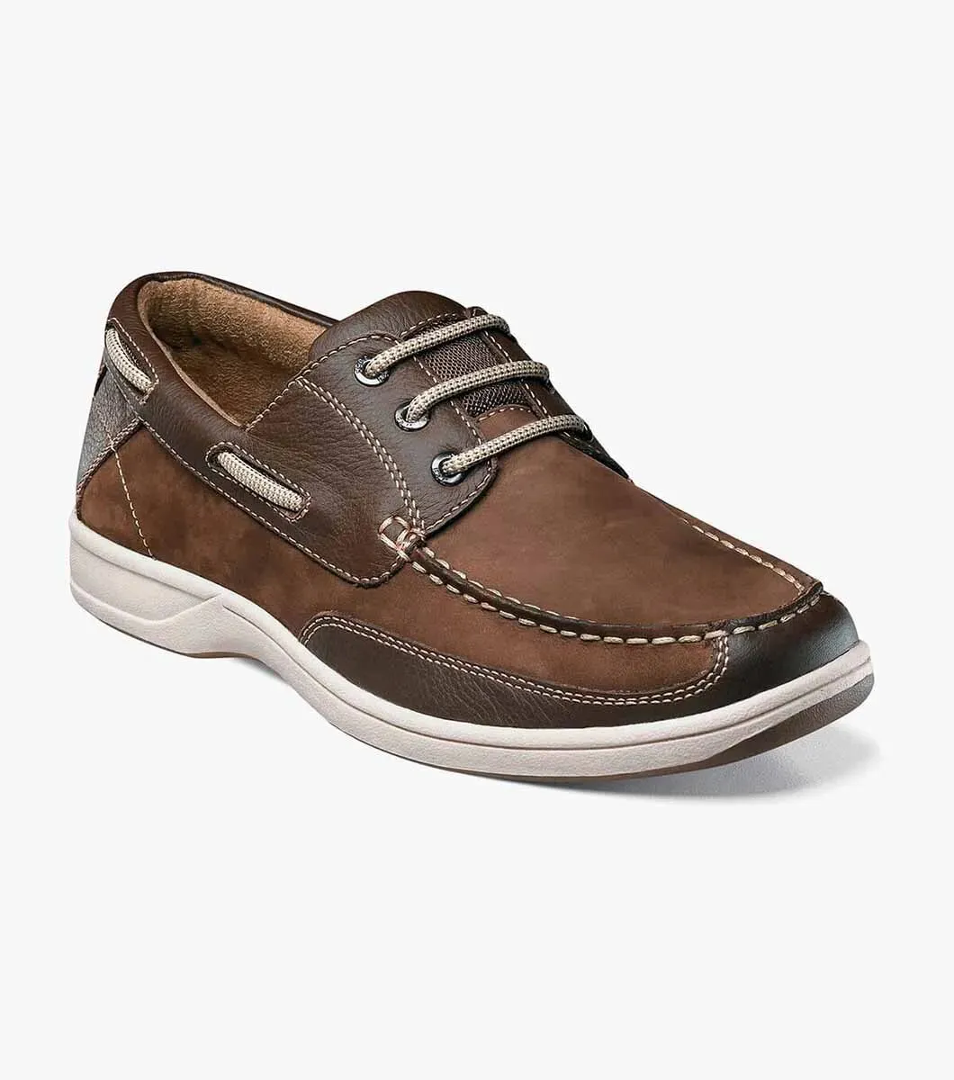 Lakeside Moc Toe Oxford Built-In Lining