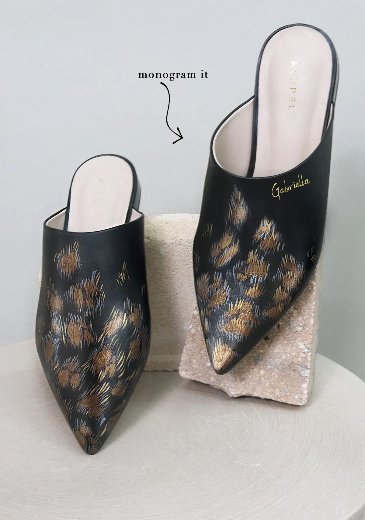 Leopard Print Black Pointe Cycle-Fit