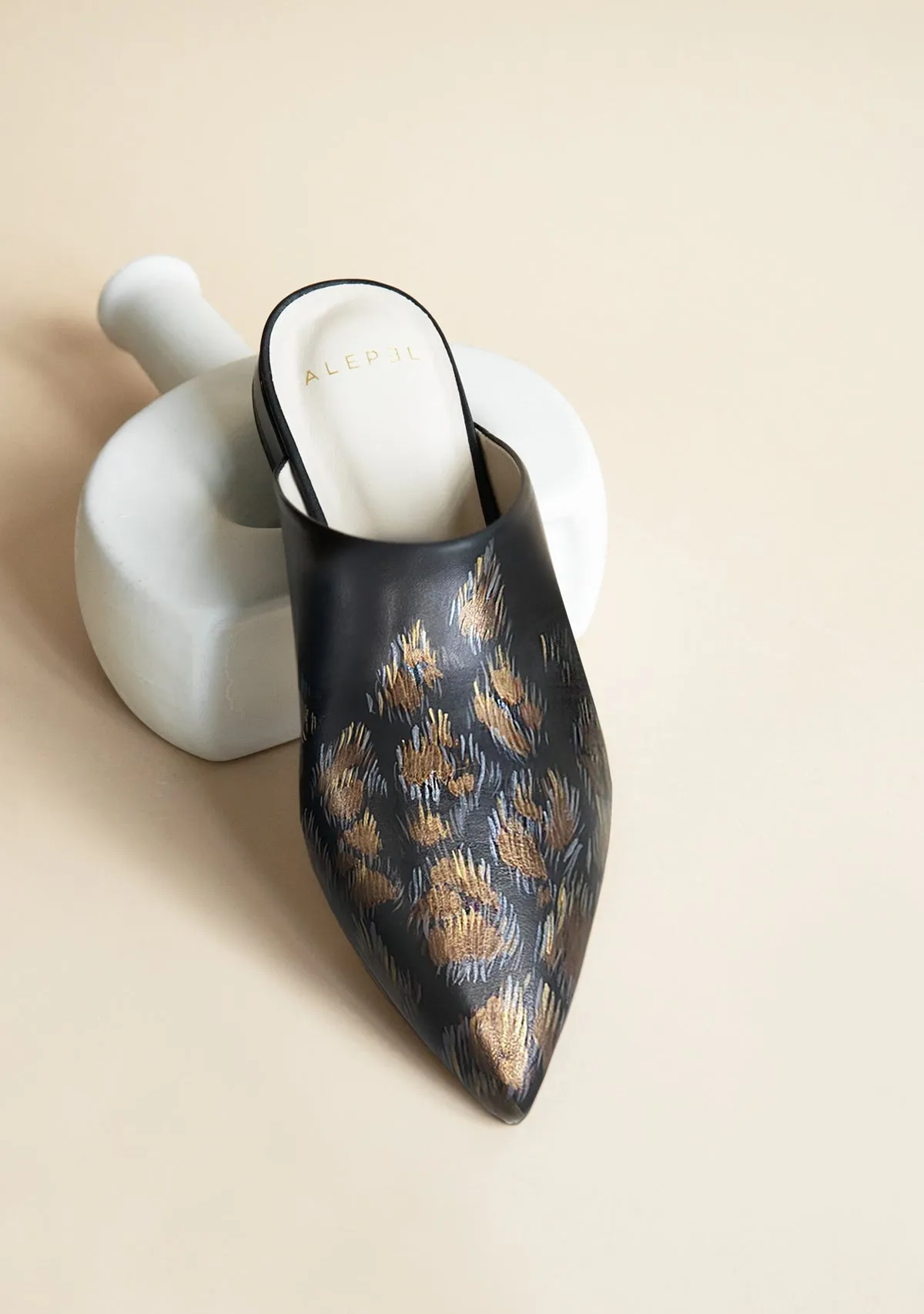 Leopard Print Black Pointe Cycle-Fit