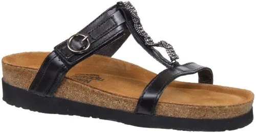Lifted-Heel Malibu Sandal (7258)