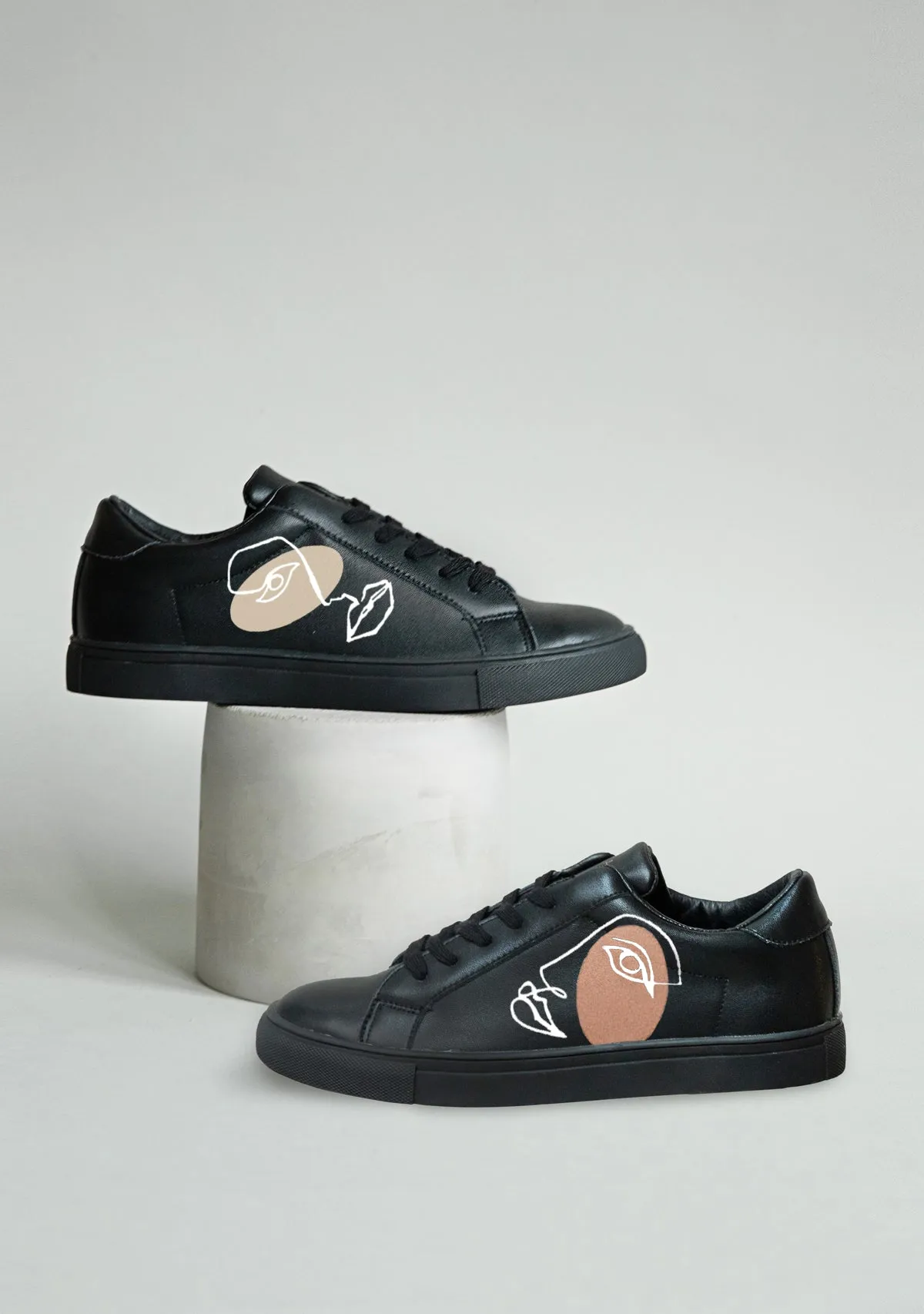 Light Motion Twins Black Sneaker