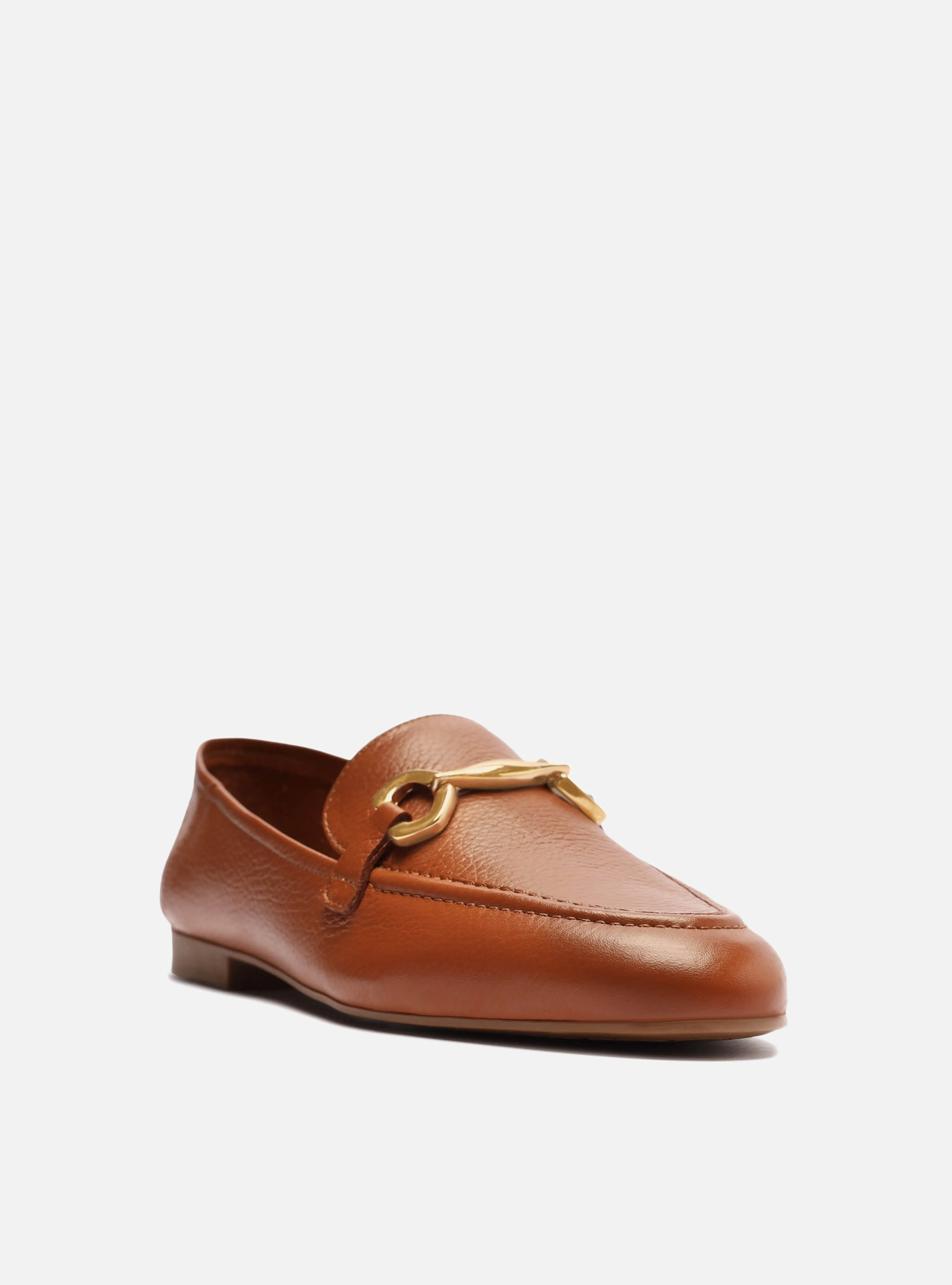 Light Padding Emma Leather Loafer
