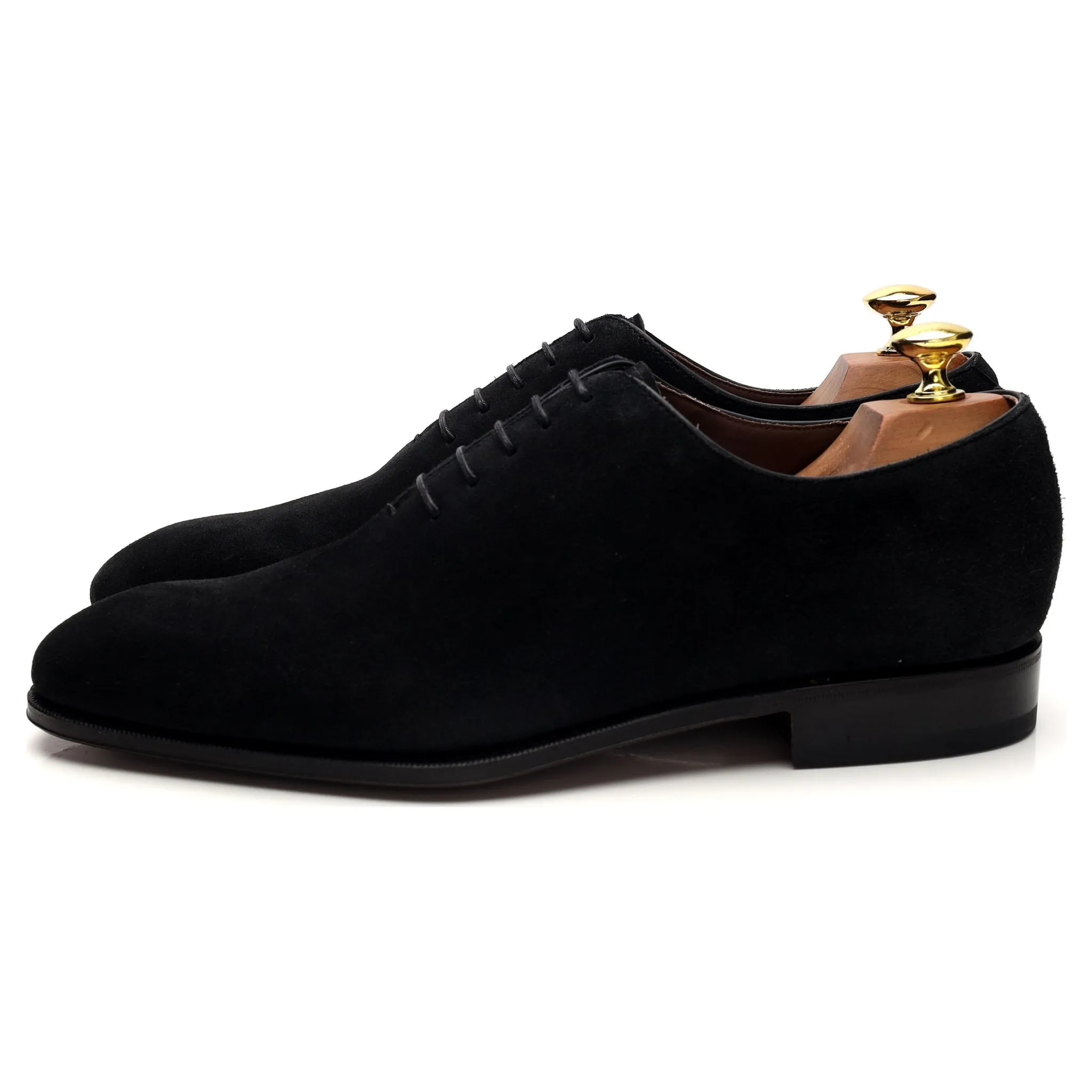 Lightweight '910' Black Suede Wholecut Oxford UK 7 - 12