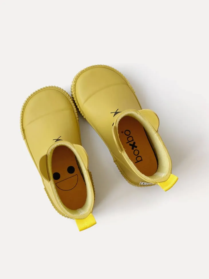 Lightweight Option Boxbo Girl's Kerran Rain Boot, Mustard