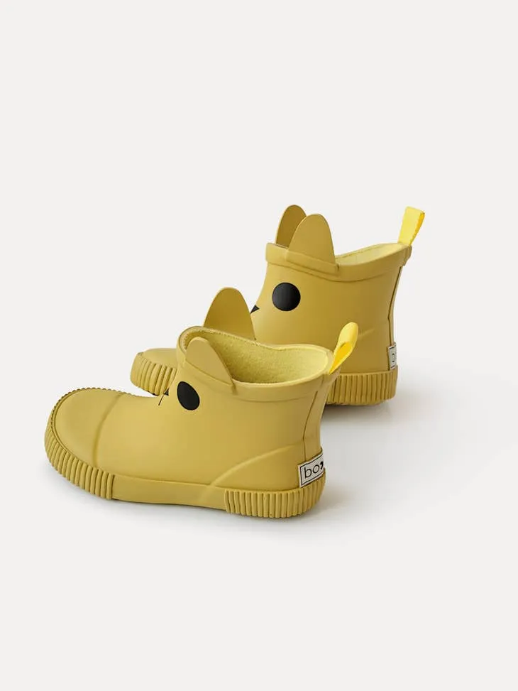 Lightweight Option Boxbo Girl's Kerran Rain Boot, Mustard