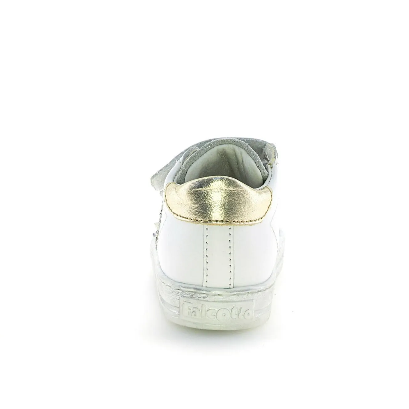 Limited Edition Falcotto Girl's Sasha Vl Casual Shoes - White/Silver