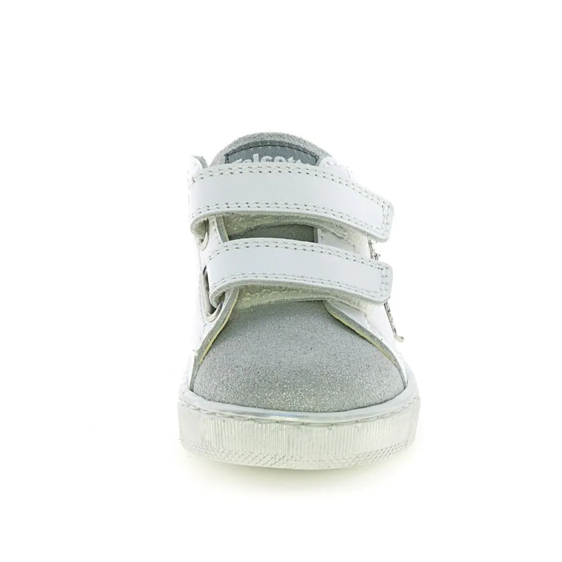 Limited Edition Falcotto Girl's Sasha Vl Casual Shoes - White/Silver