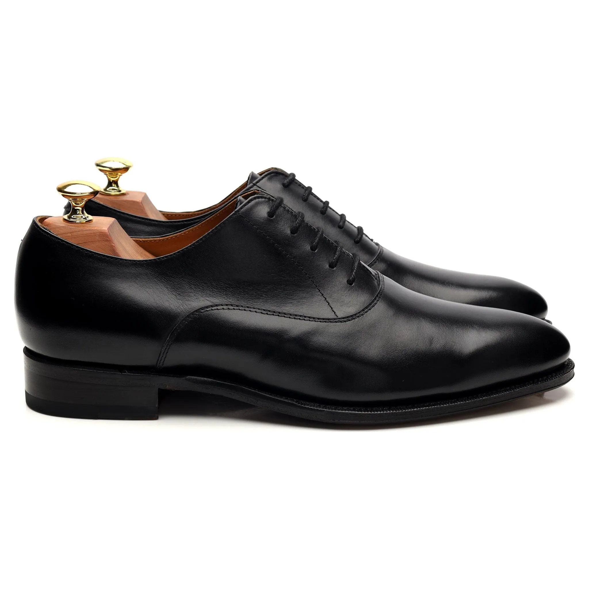 Classic Shape Linea Maestro '102620' Black Leather Oxford UK 9 E
