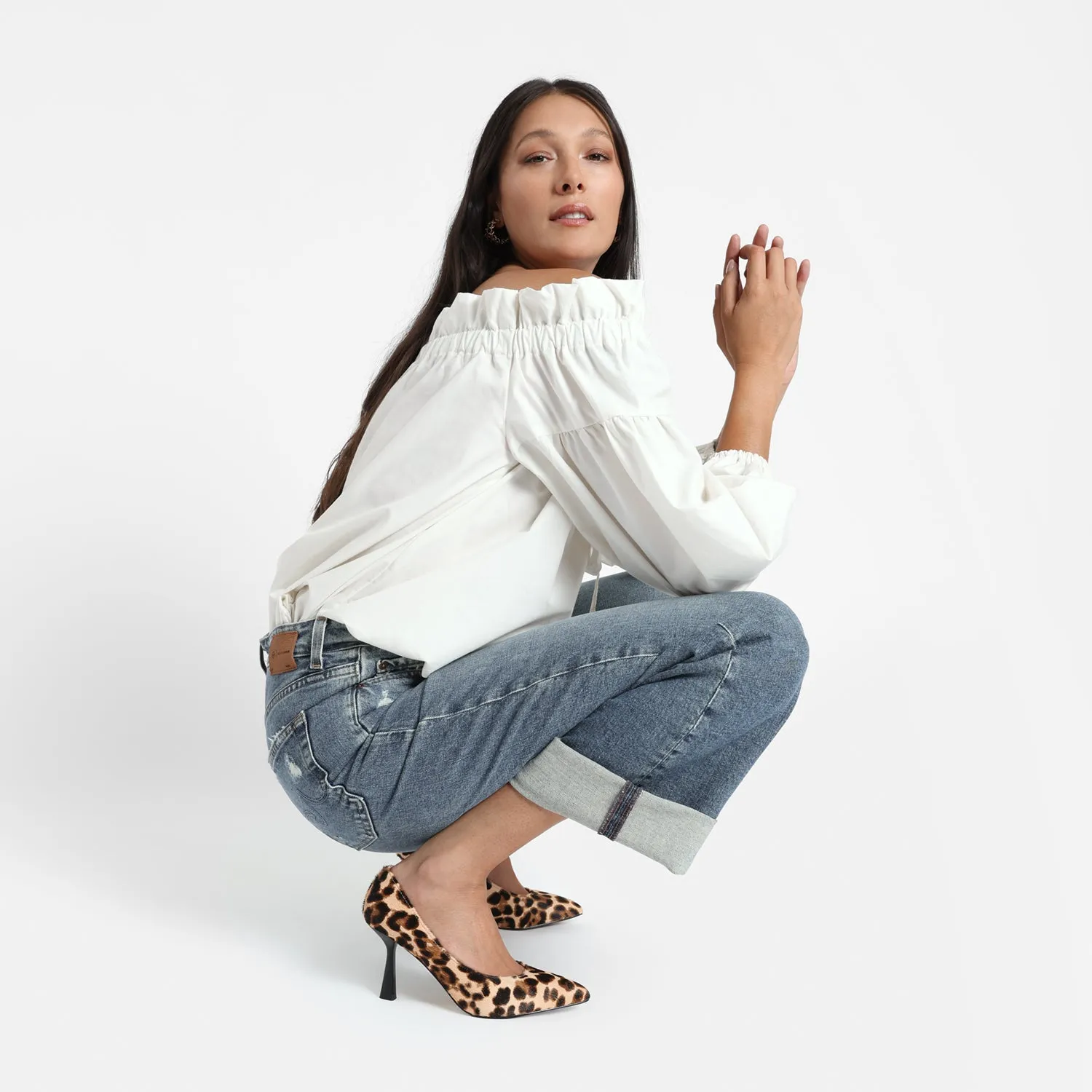 Lisbon Ltd Ed Heel | Cheetah Print Trendy Heels