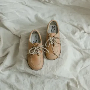Striped kids' wear Girls' clothing Rory Boat Shoe - Tan