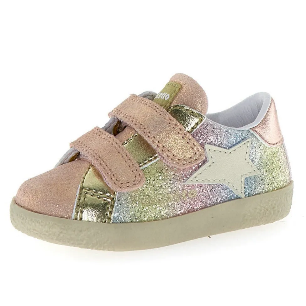 Falcotto Girl's Alnoite 2 Vl Casual Shoes - Pink Multi Athletic kids' gear Kids' boots