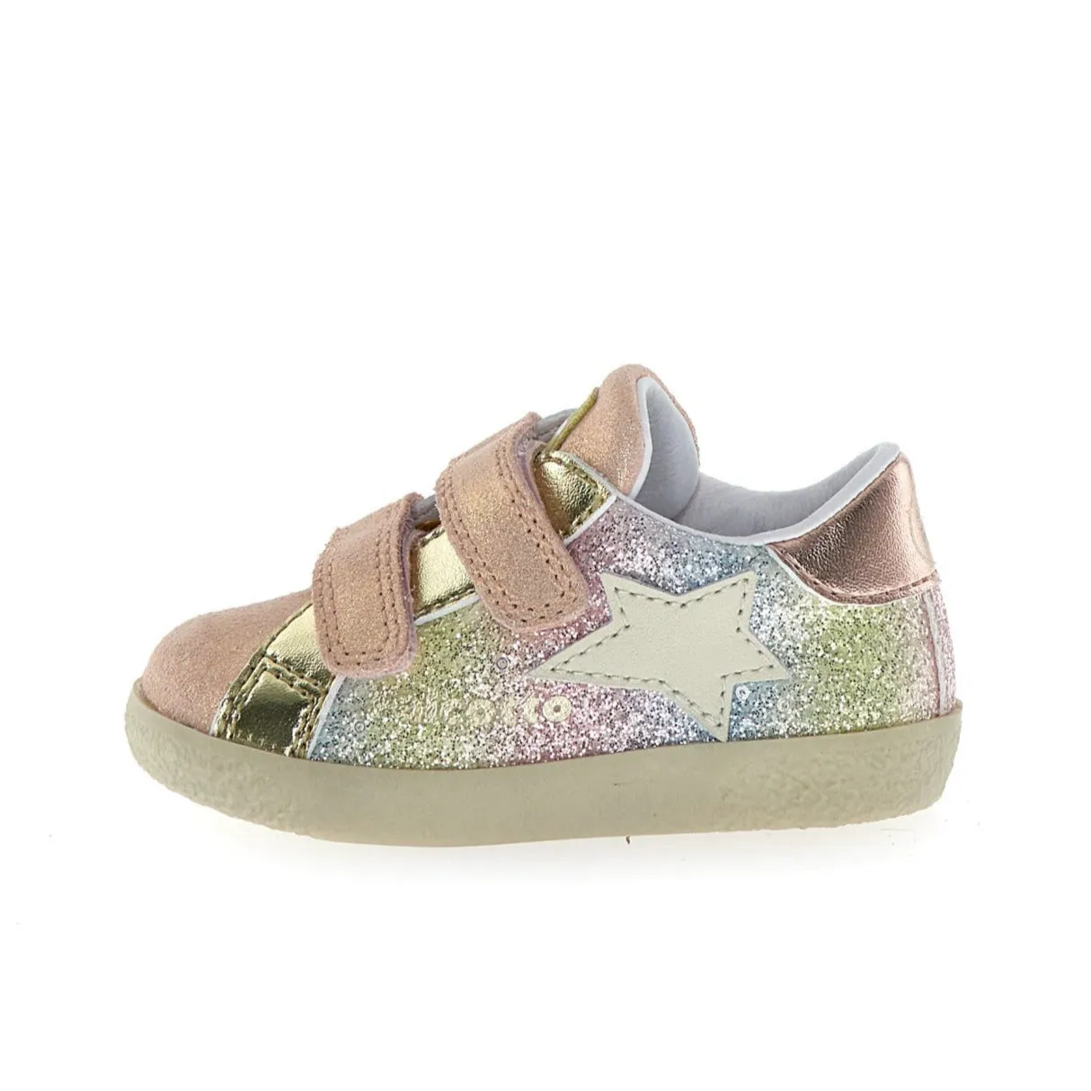 Logo Kids Falcotto Girl's Alnoite 2 Vl Casual Shoes - Pink Multi