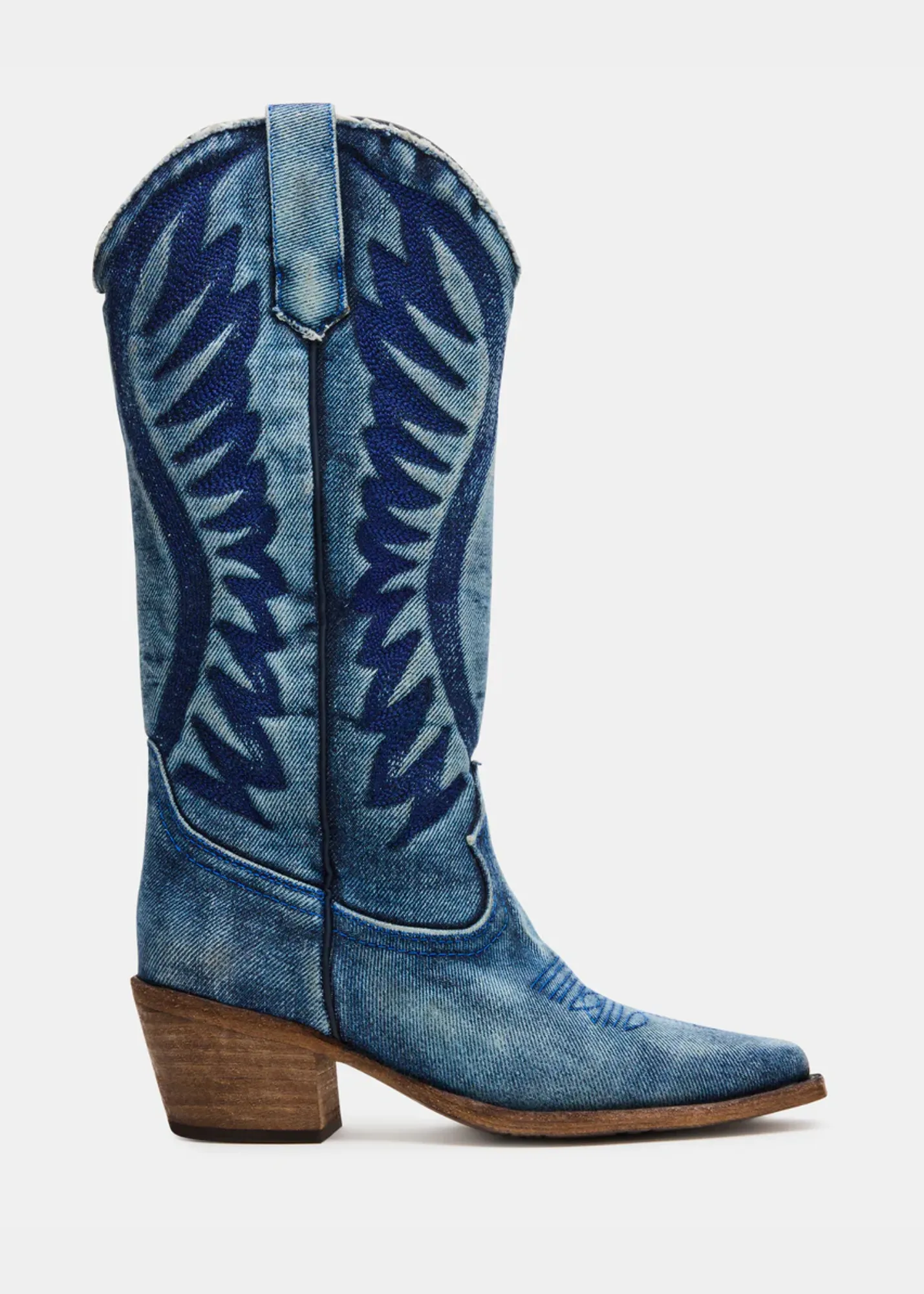 Loose Fit Steve Madden Albany Western Boot