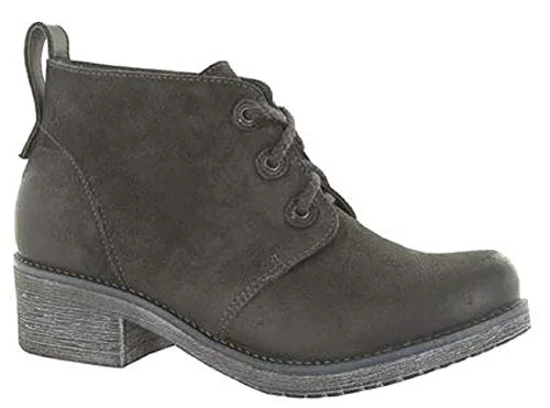 Naot Love Lace Up Bootie (17604) Womens Shoes Oily Midnight/Black Raven
