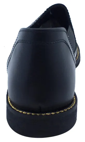 Luccini Girl's Slip-On Black Fashion Booties with Gold Trim Limited Edition