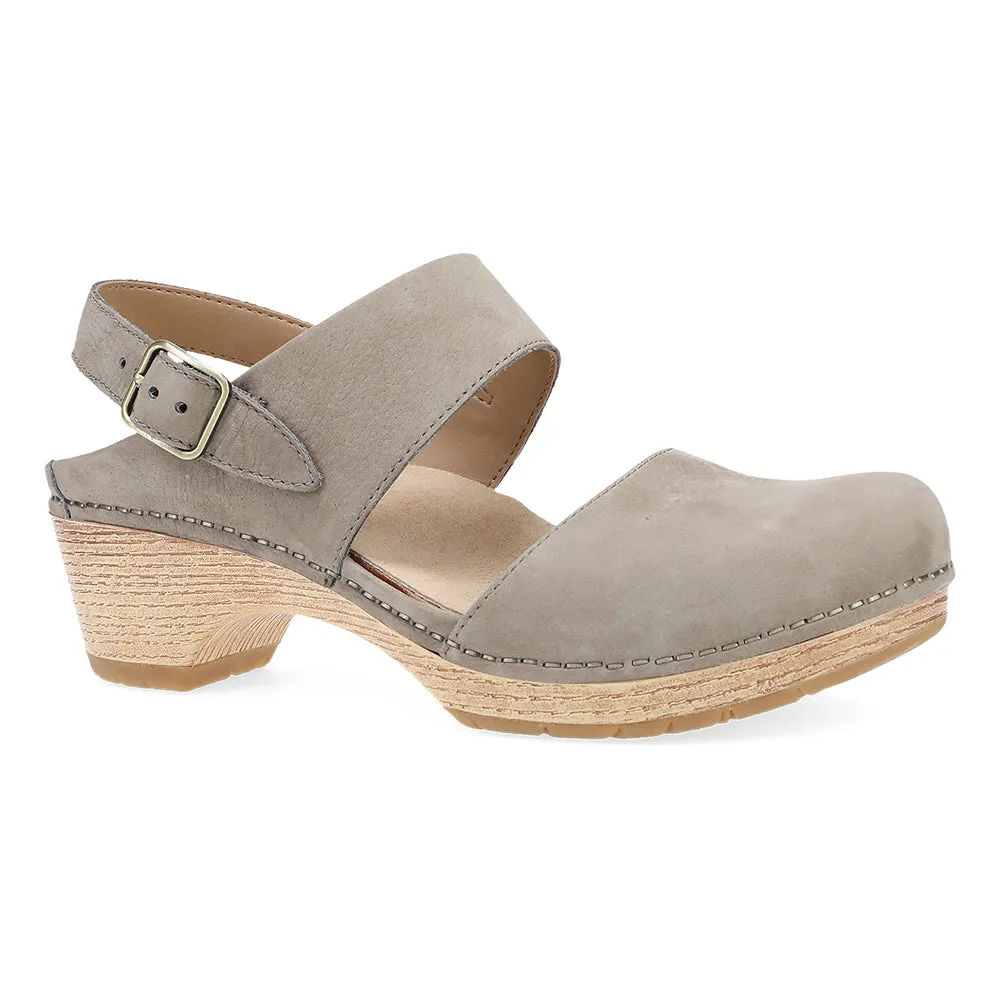 Dansko Lucia Womens Shoes TaupeMilledNubuck