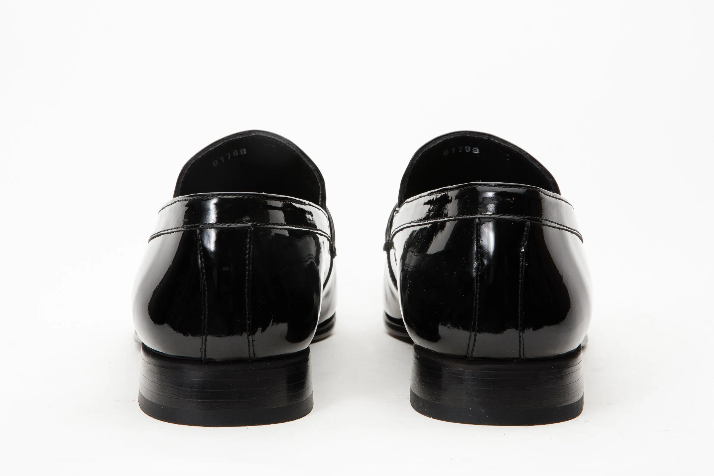 Luxury-Core The Dodoma Black Patent  Leather Loafer Men Shoe
