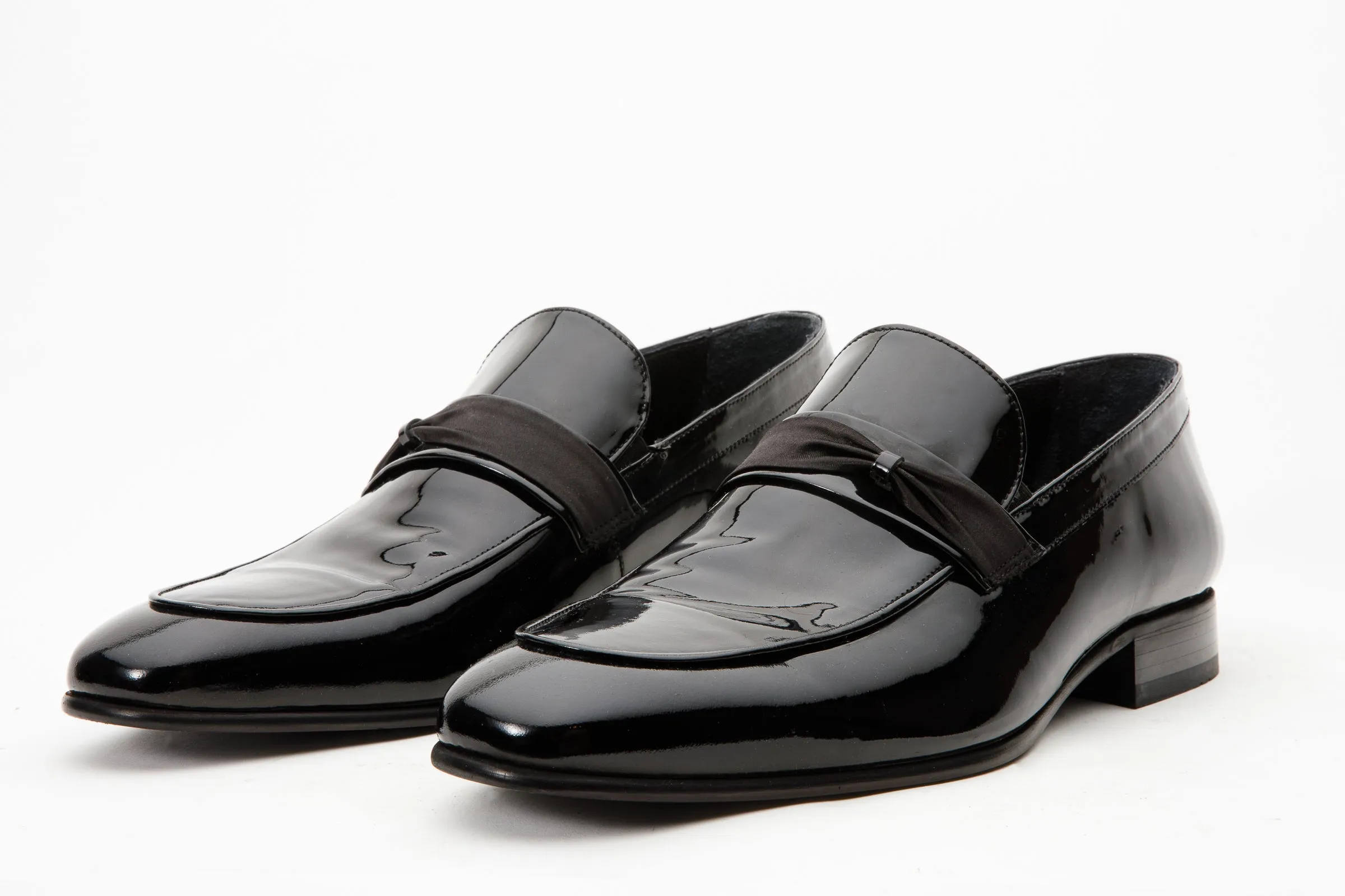 Luxury-Core The Dodoma Black Patent  Leather Loafer Men Shoe