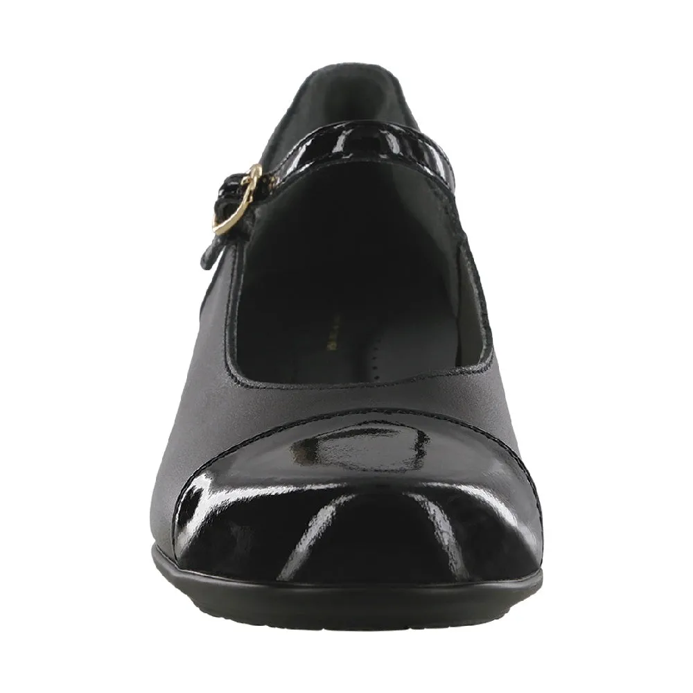 Luxury Monk Isabel - Black / Black Patent