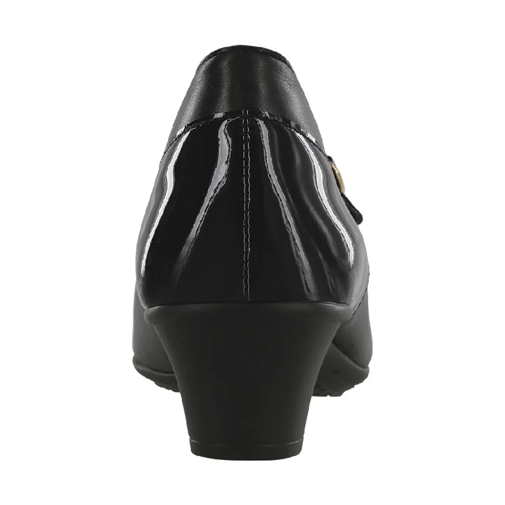 Luxury Monk Isabel - Black / Black Patent