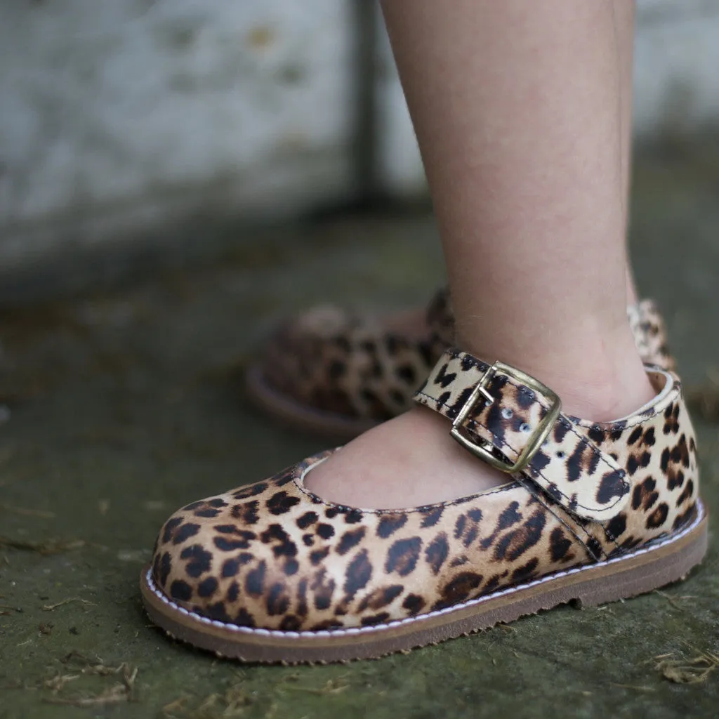 Mary Jane - Cheetah Embellished Styles