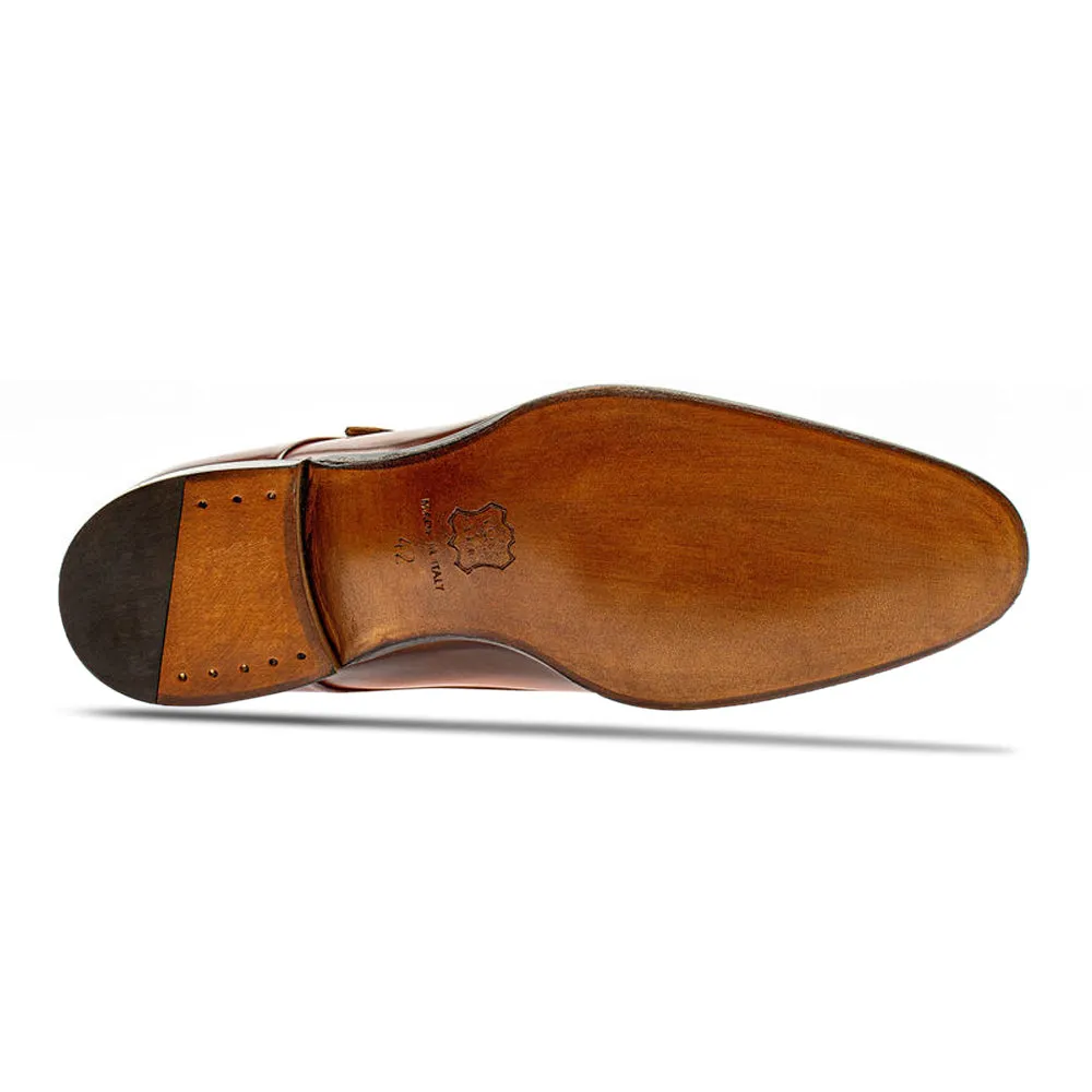 MASTRICH DOUBLE MONK COGNAC Professional Slip-Ons