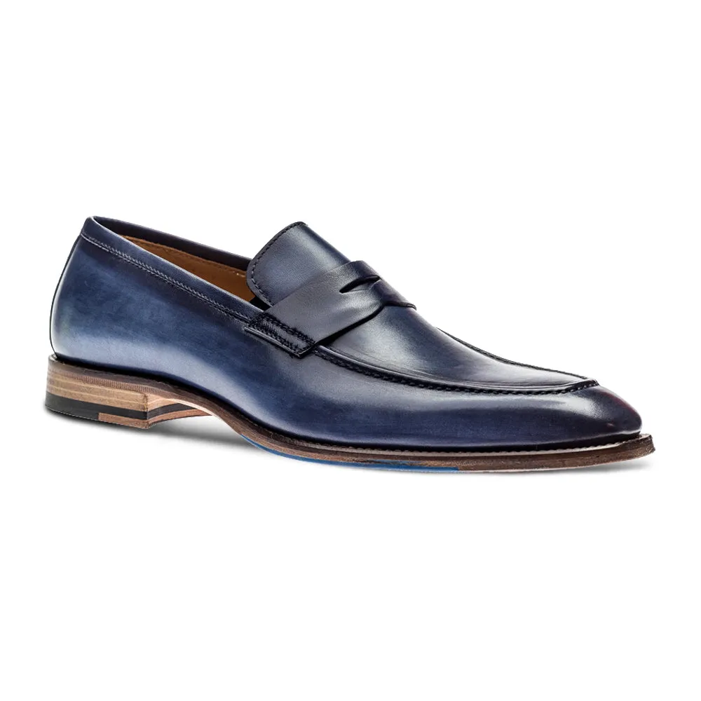 MASTRICH LOAFER DEEP BLUE Subtle Shine