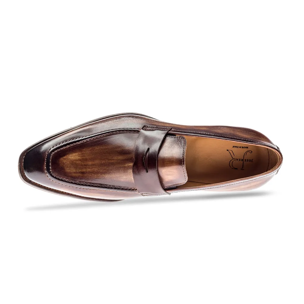MASTRICH LOAFER SLAVATO CUOIO Classic Edge