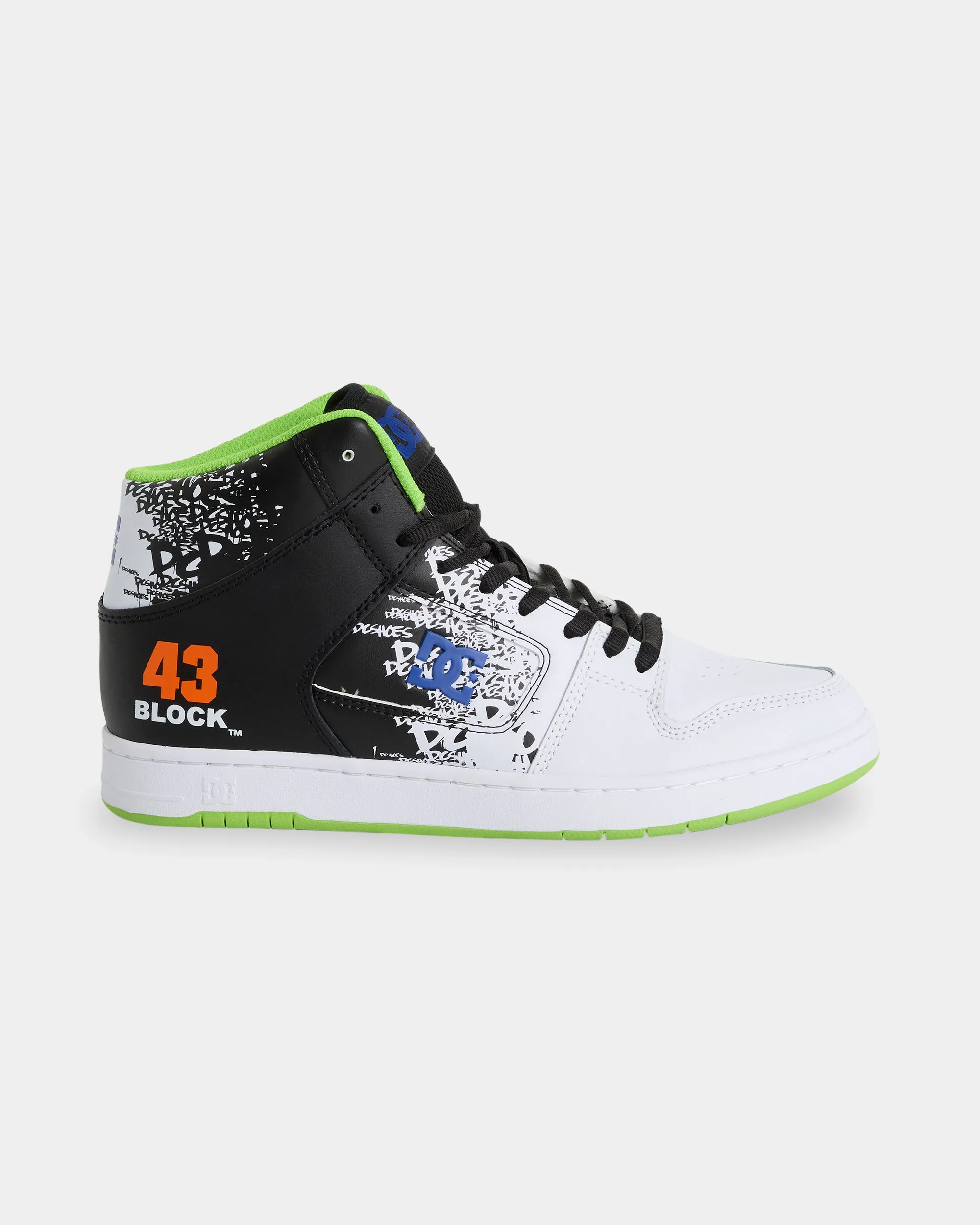 Mens 43i Manteca 4 Hi Skate Shoes Run Smart