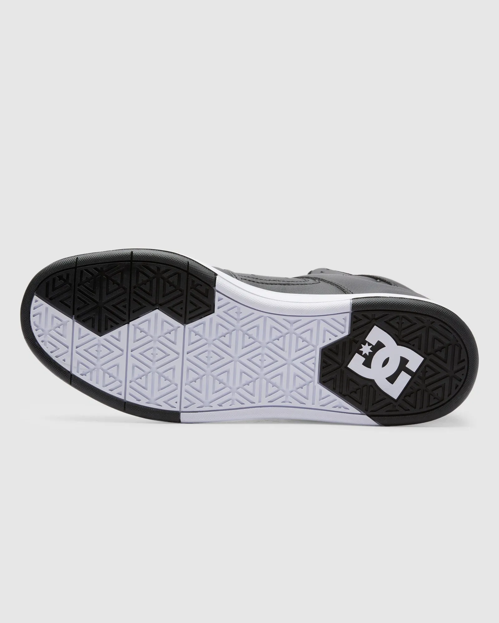 Mens DC Shoes Cure High-Top Sneakers Clean Bold Lines