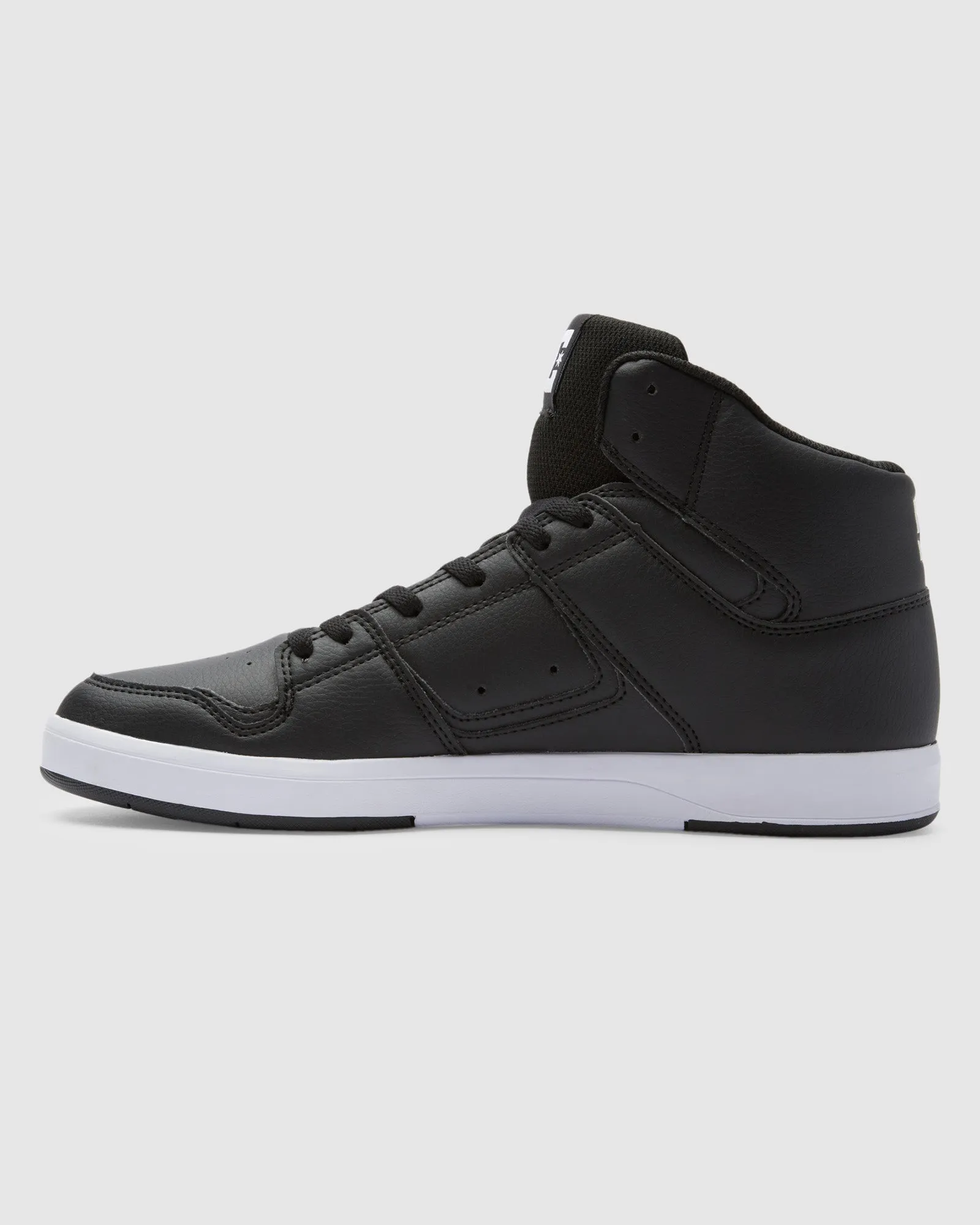Mens DC Shoes Cure High-Top Sneakers Clean Bold Lines