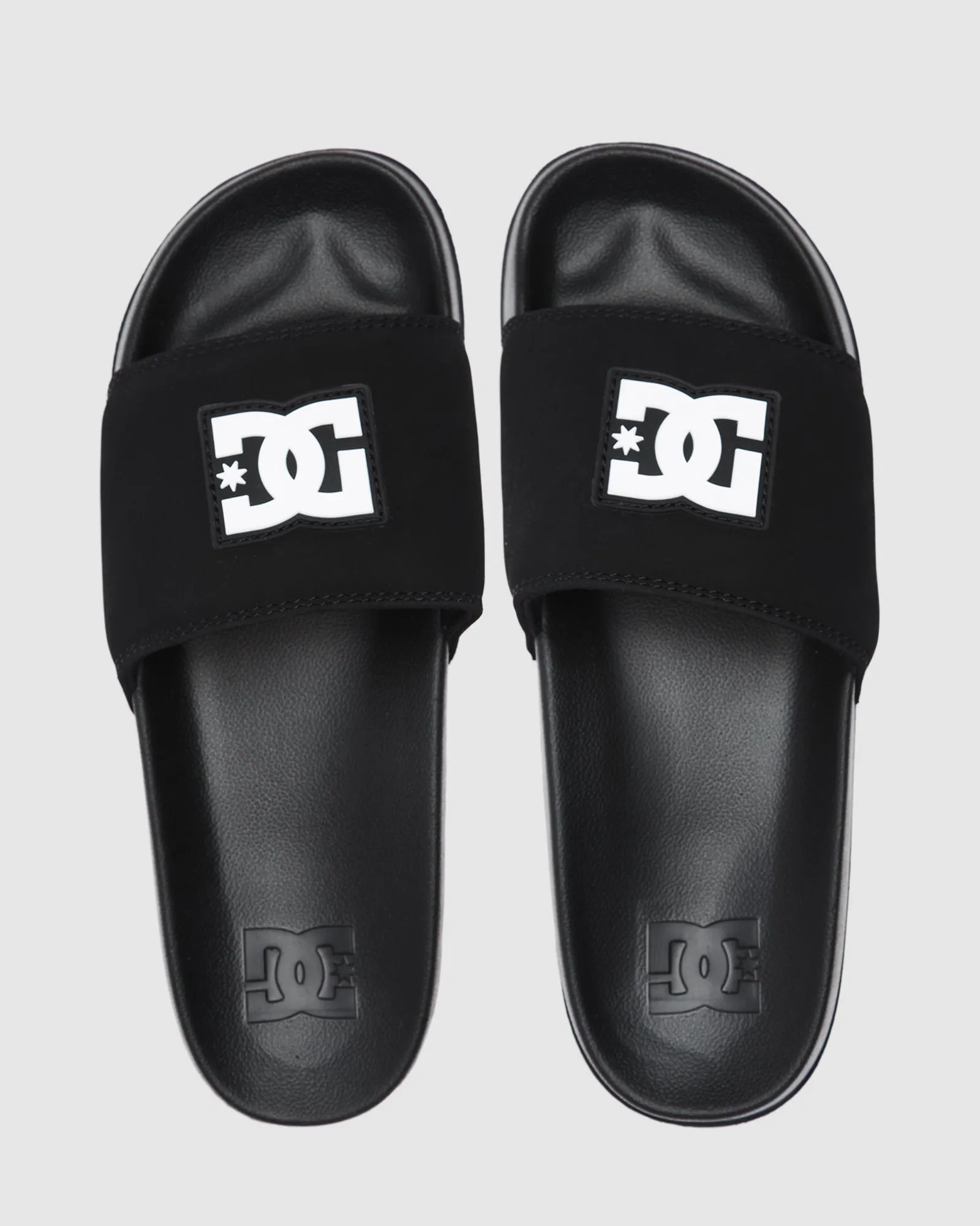 Mens DC Slides Cushioned Strap