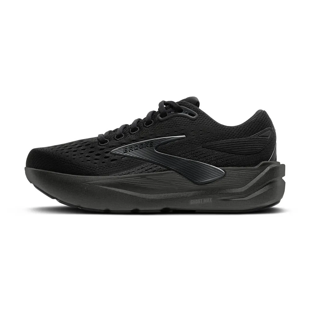 Men's Ghost Max 3 - Black / Black / Ebony Clean Edge Design